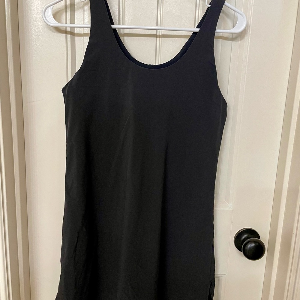 Outdoor Voices Black Sheath Mini Dress